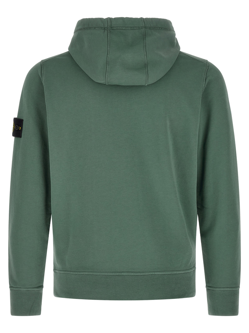 Stone Island Bicolor Cotton Sweatshirt