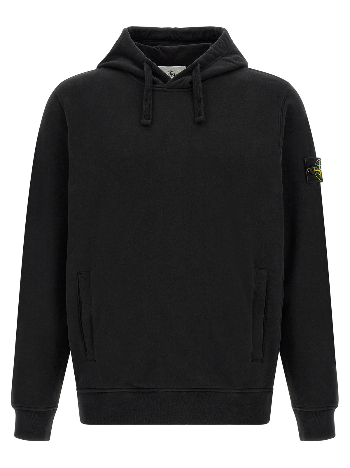 Sweat-shirt Stone Island en coton noir