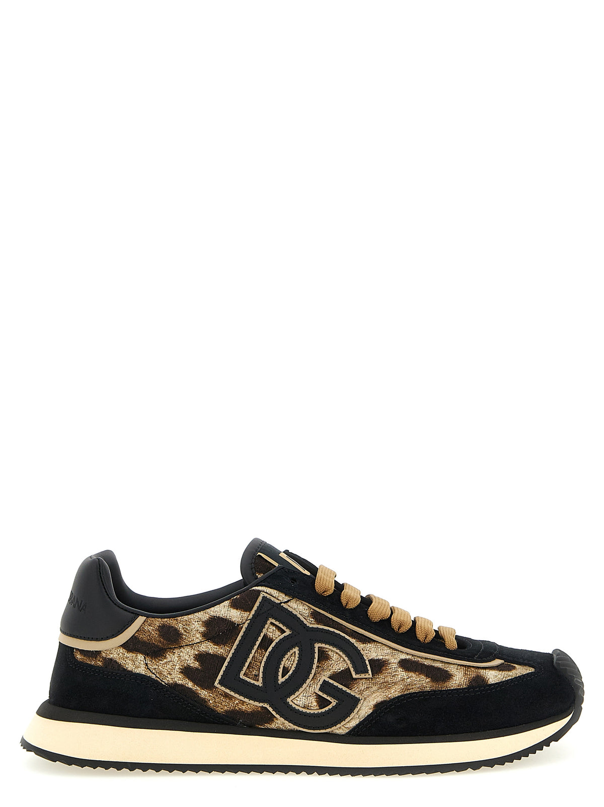 Baskets basses Dolce & Gabbana en coton multicolore