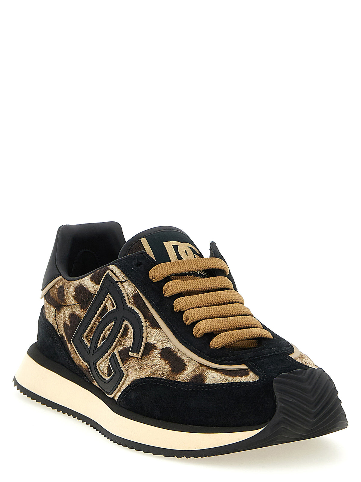 Baskets basses Dolce & Gabbana en coton multicolore
