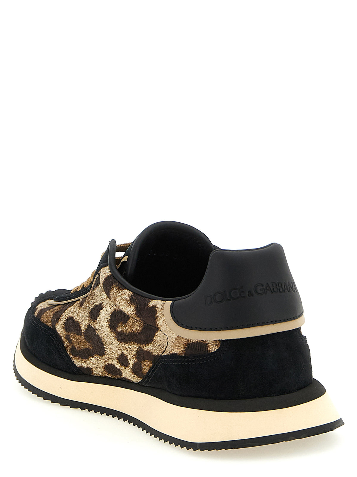 Baskets basses Dolce & Gabbana en coton multicolore