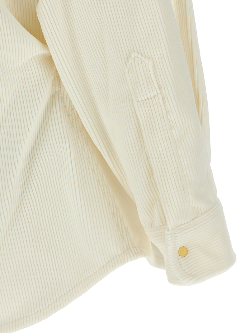 Darkpark White Cotton Blouse