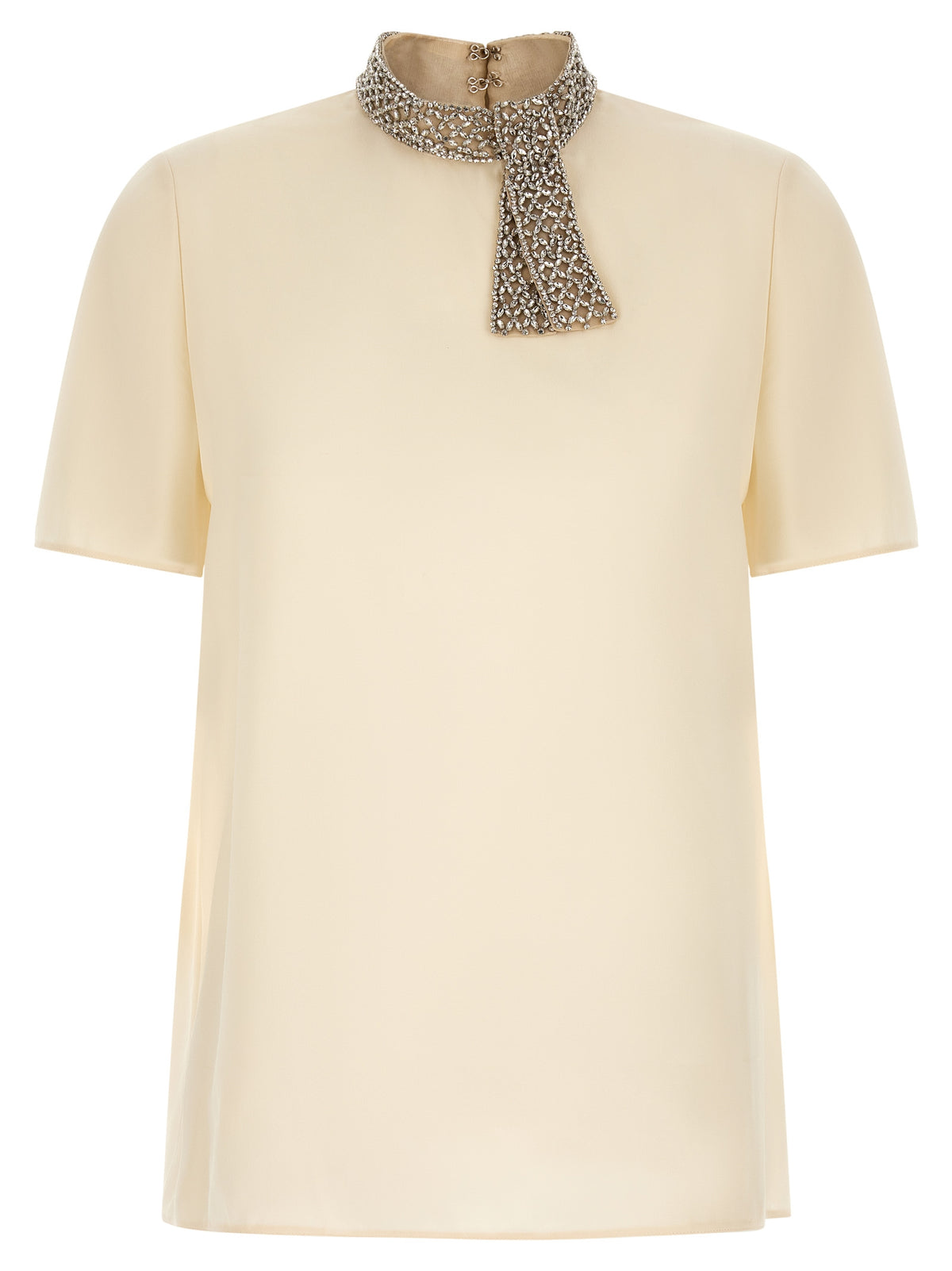 Débardeurs en soie blanche Valentino Garavani