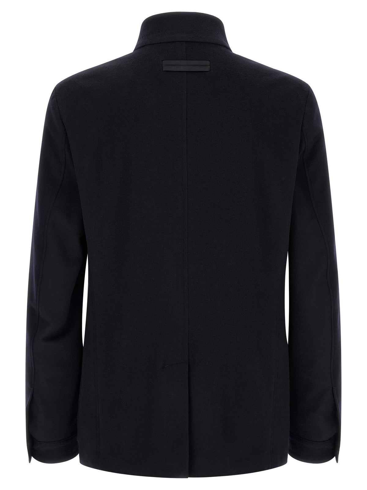 Veste longue ZEGNA en cachemire bleu