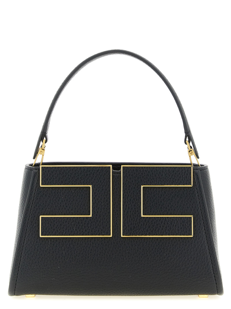 Elisabetta Franchi Black Polyester Handbag