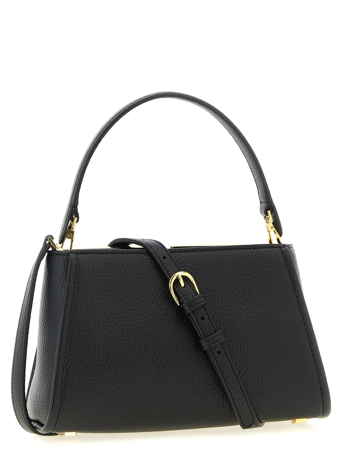 Elisabetta Franchi Black Polyester Handbag
