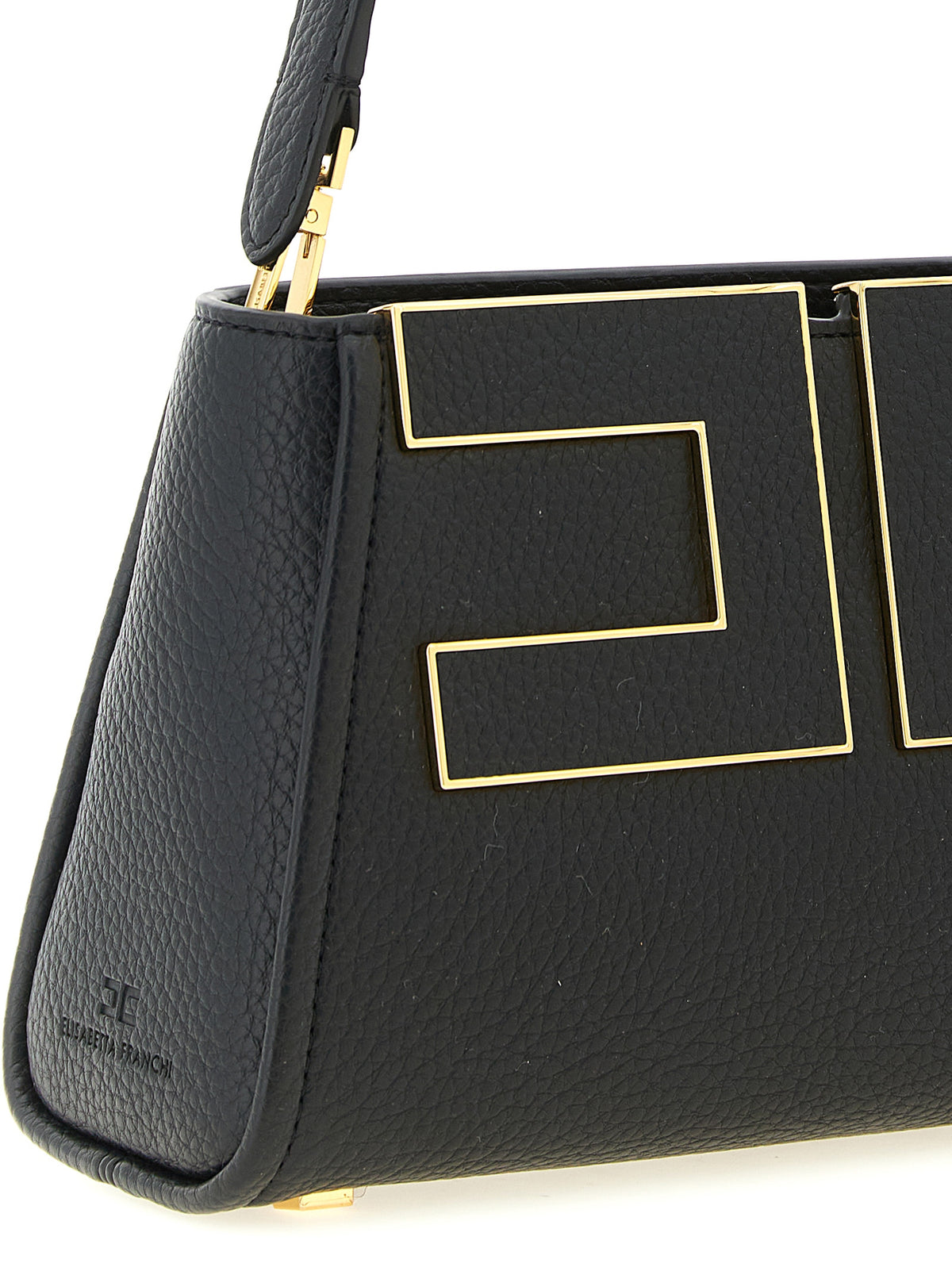Elisabetta Franchi Black Polyester Handbag