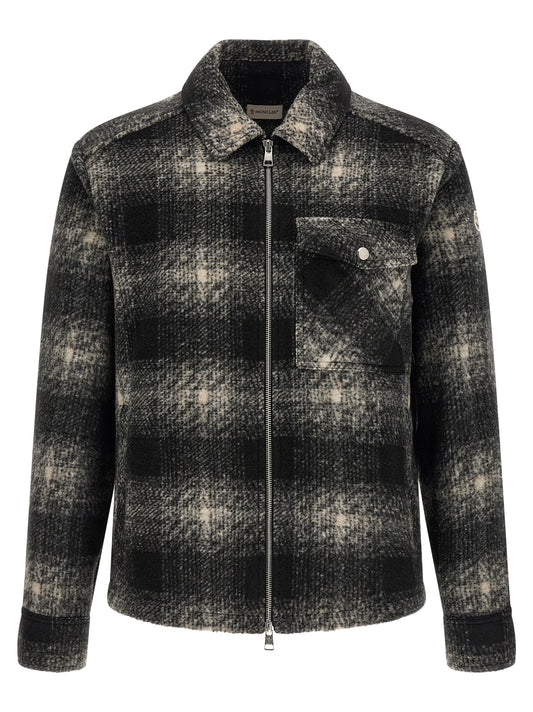 Moncler Gray Polyester Blouse