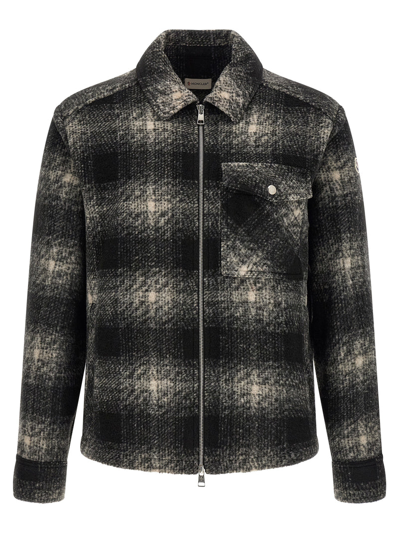 Moncler Gray Polyester Blouse