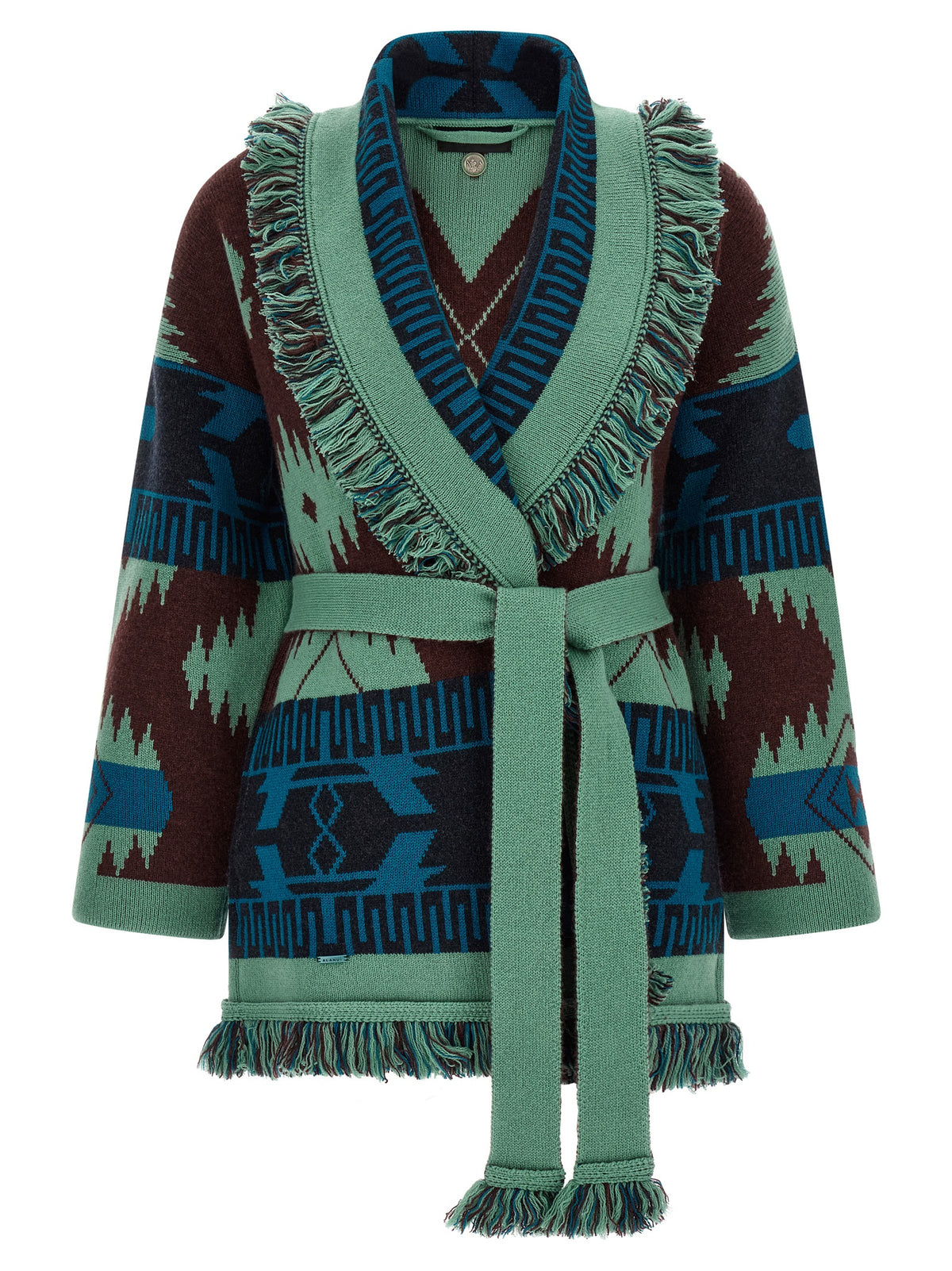 Cardigan en cachemire multicolore Alanui
