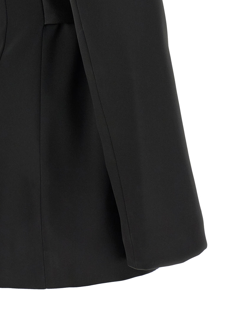 Elisabetta Franchi Black Polyester Blazer
