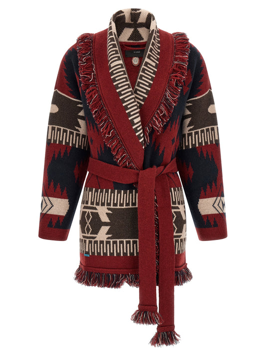 Alanui Multicolor Cashmere Cardigan