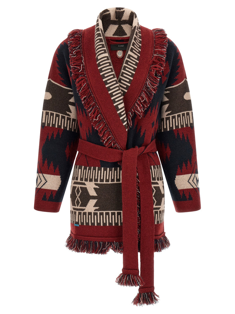 Alanui Multicolor Cashmere Cardigan