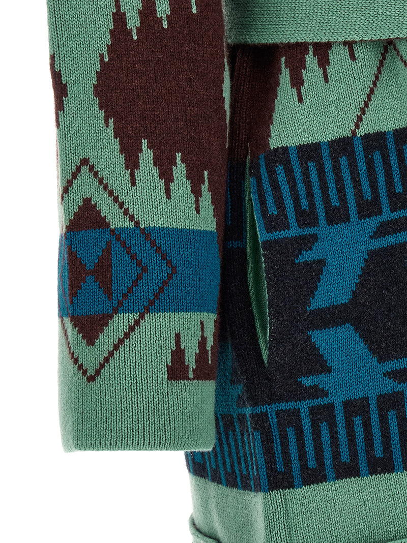 Alanui Multicolor Cashmere Cardigan