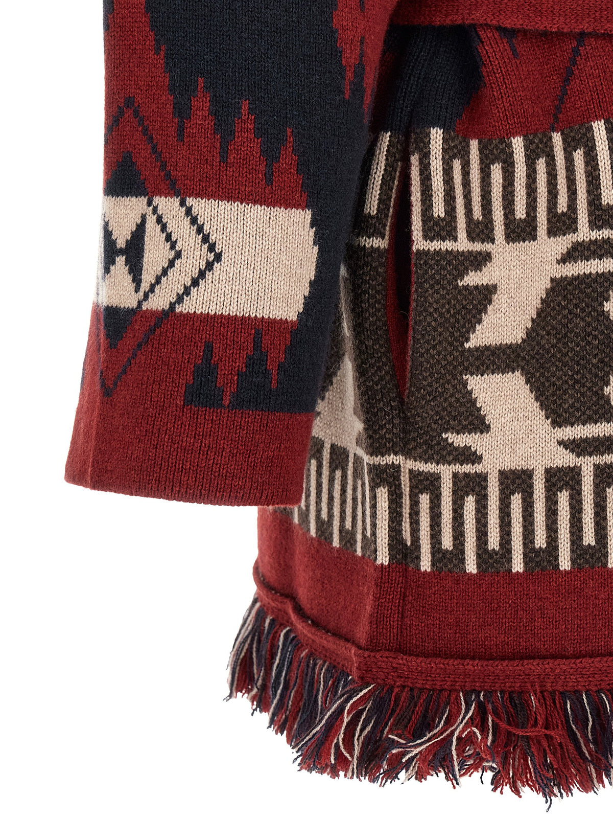 Cardigan en cachemire multicolore Alanui