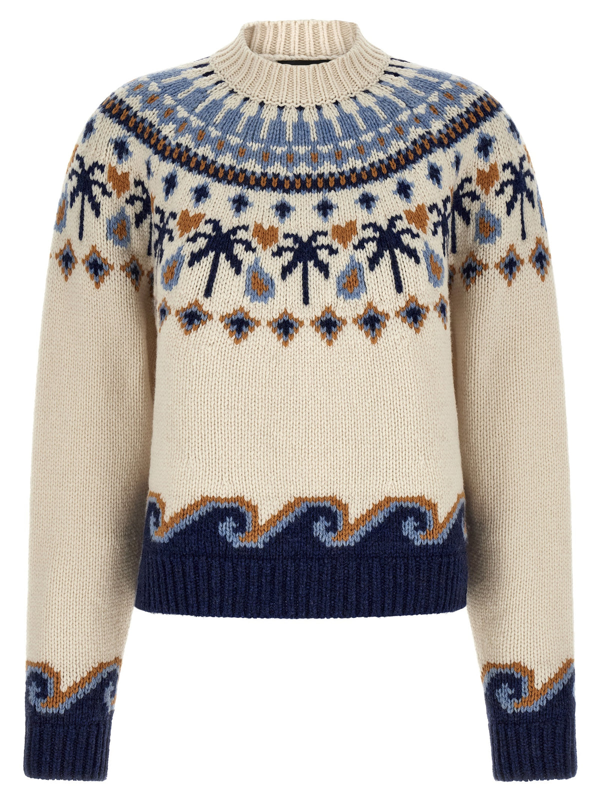 Cardigan Alanui multicolore en laine vierge