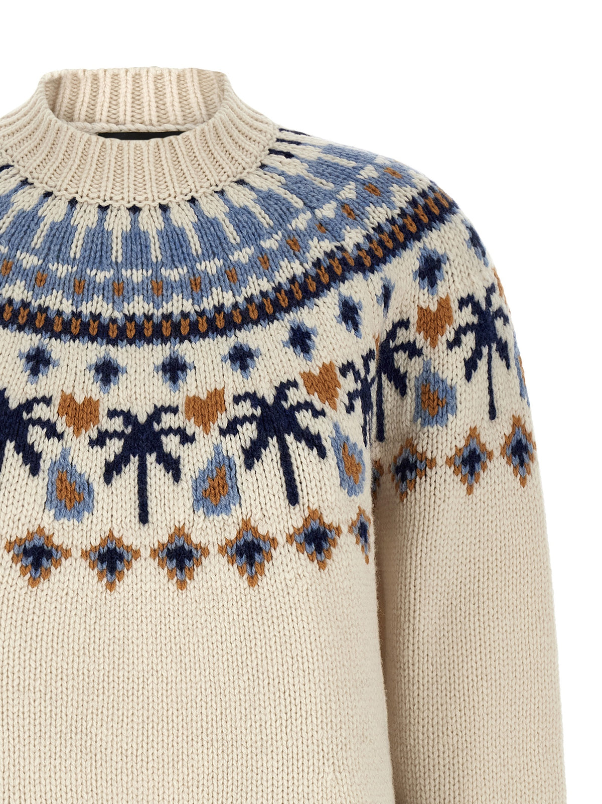 Cardigan Alanui multicolore en laine vierge