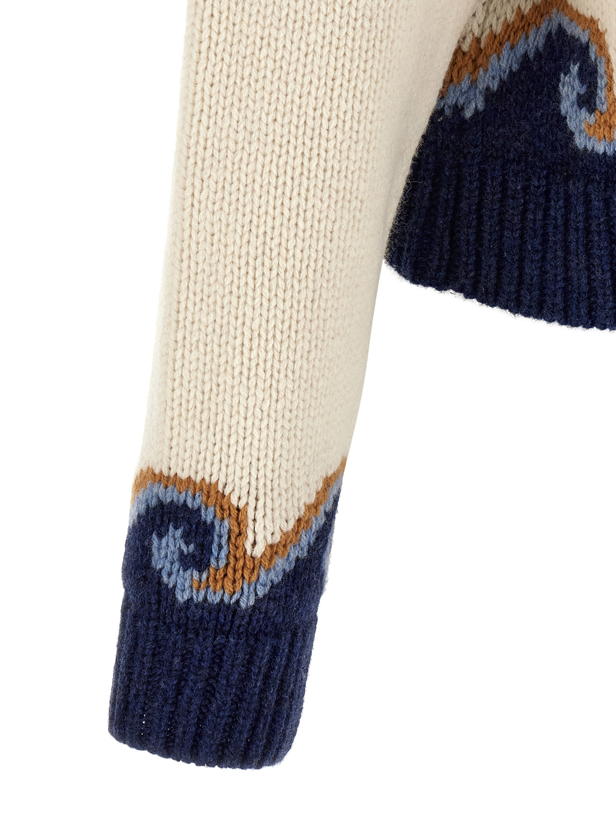 Cardigan Alanui multicolore en laine vierge