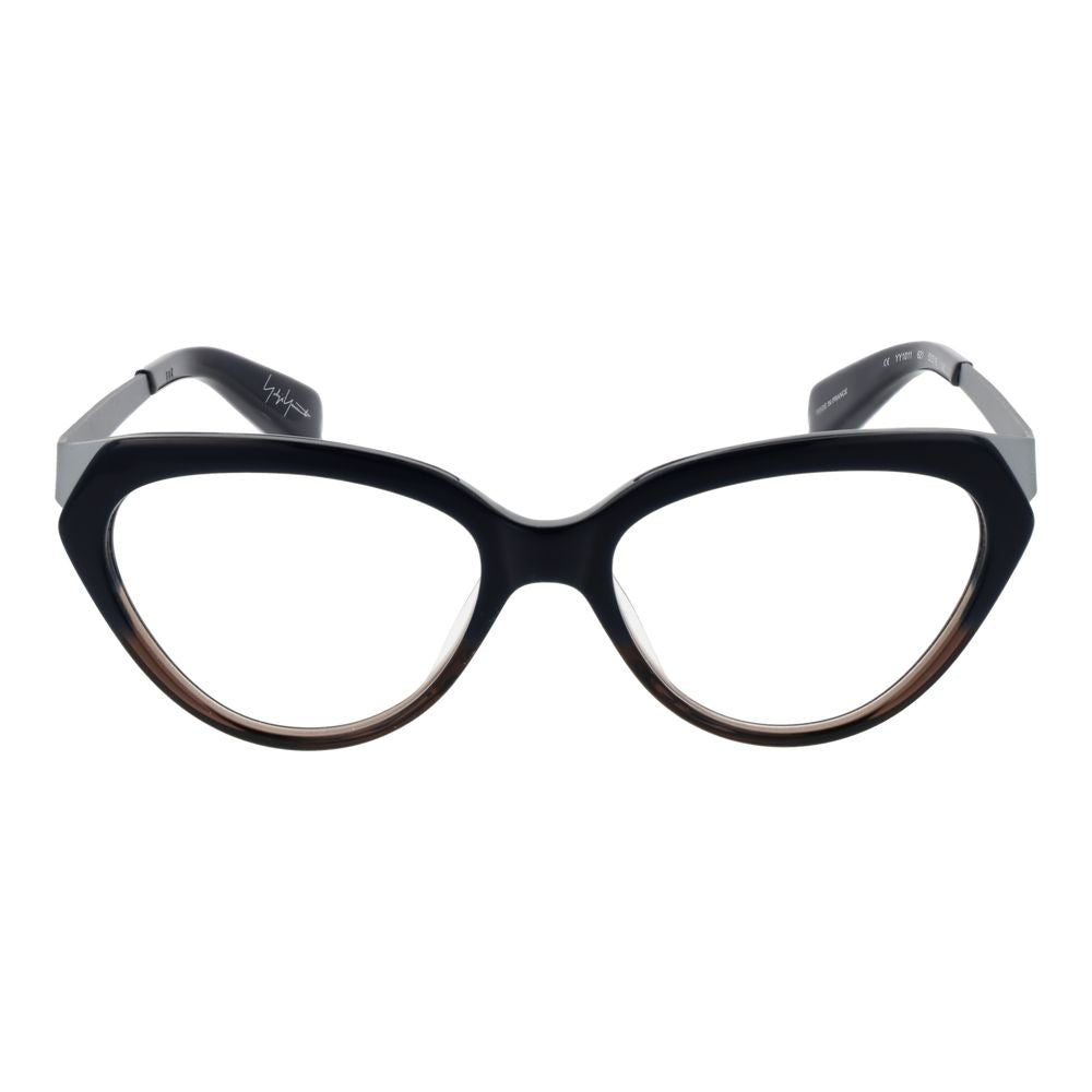 Monture de lunettes œil-de-chat noires unisexe Yohji Yamamoto