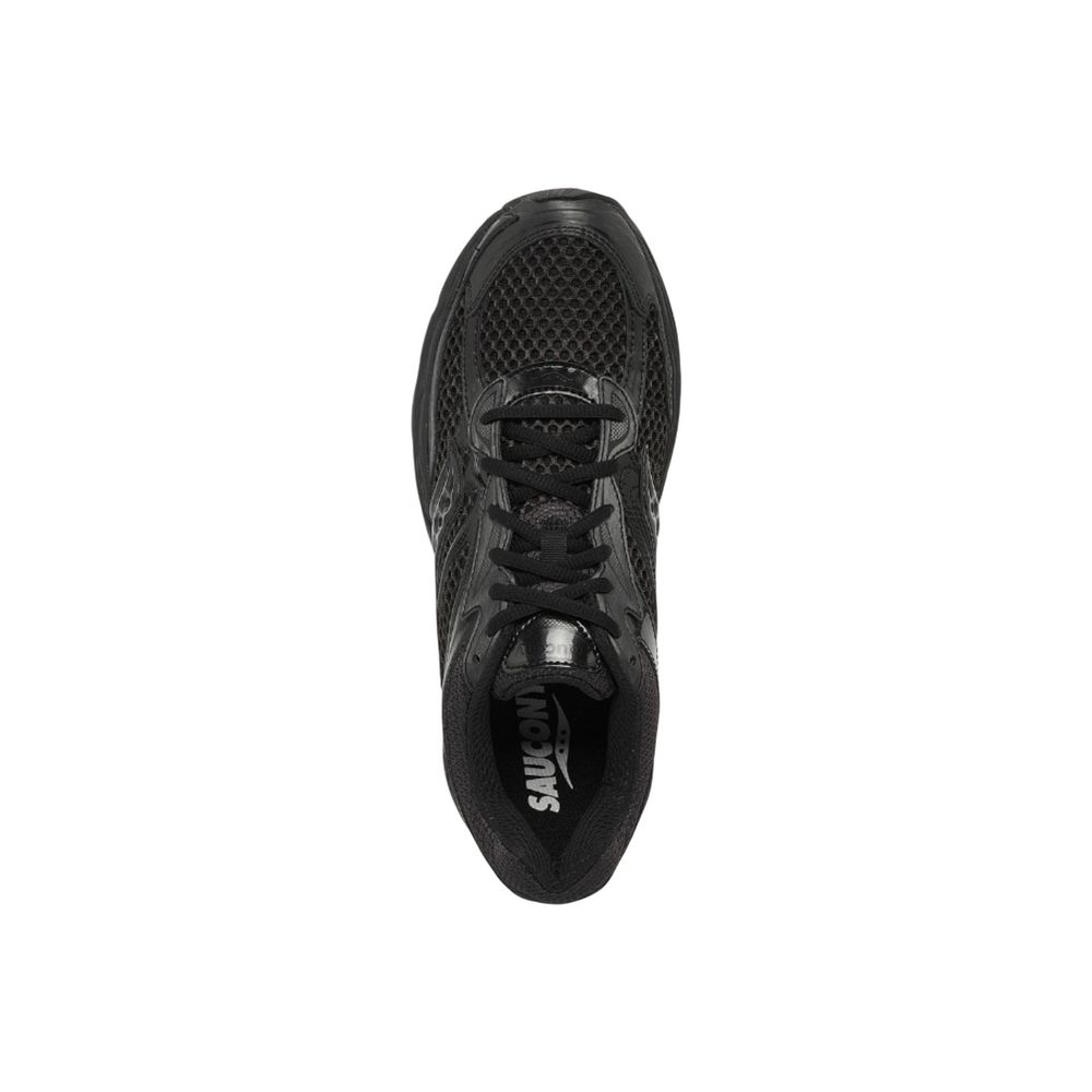 Baskets de sport synthétiques noires Saucony