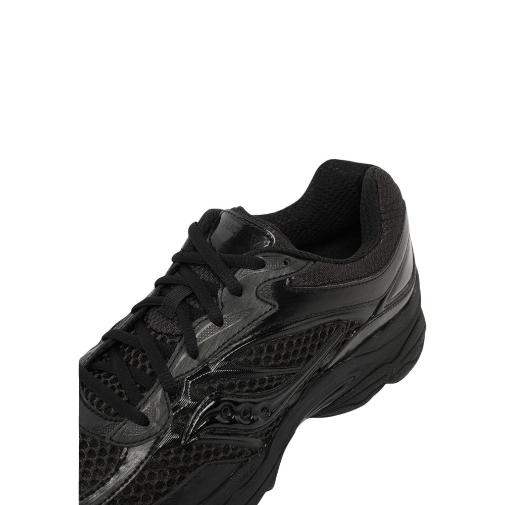 Baskets de sport synthétiques noires Saucony