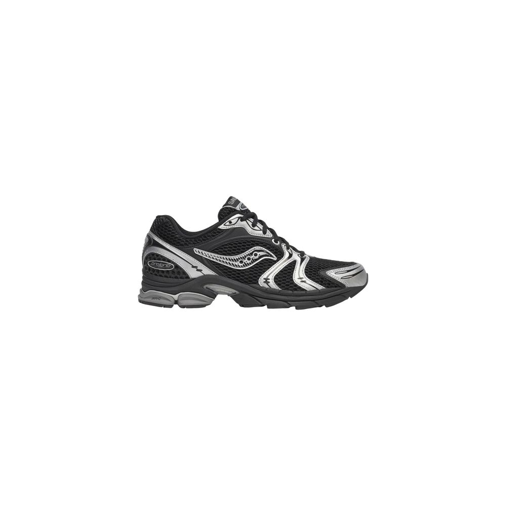 Baskets de sport synthétiques noires Saucony