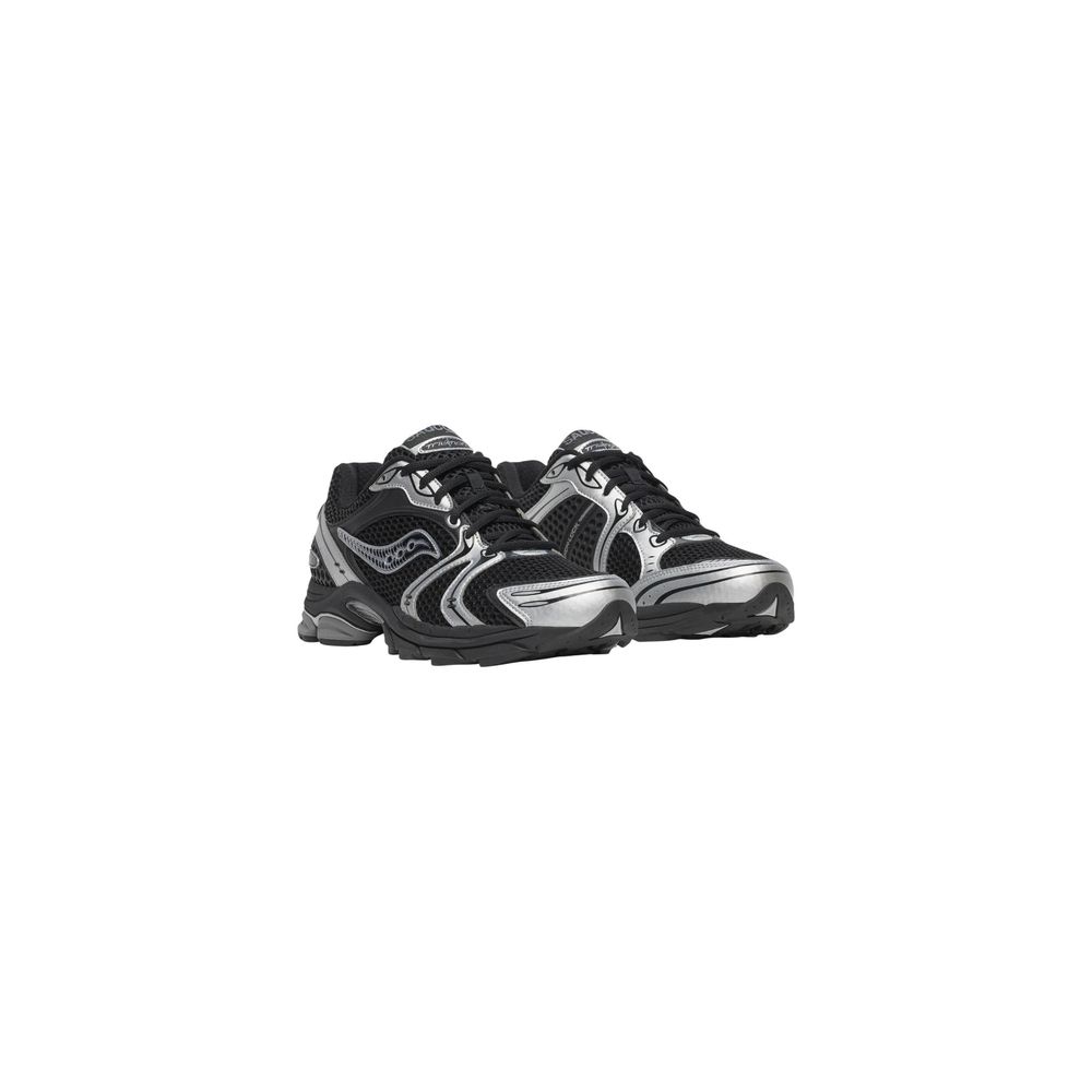 Baskets de sport synthétiques noires Saucony