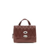 Sac porté épaule Zanellato multicolore en cuir de veau Bos Taurus