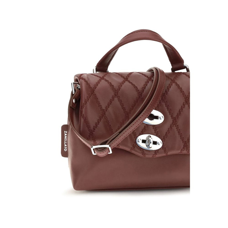 Zanellato Multicolor Calf Leather Bos Taurus Shoulder Bag