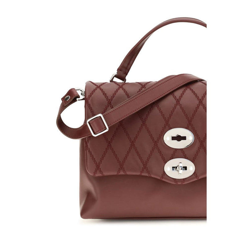 Zanellato Multicolor Calf Leather Bos Taurus Shoulder Bag