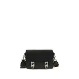 Fendi Black Calf Leather Bos Taurus Shoulder Bag
