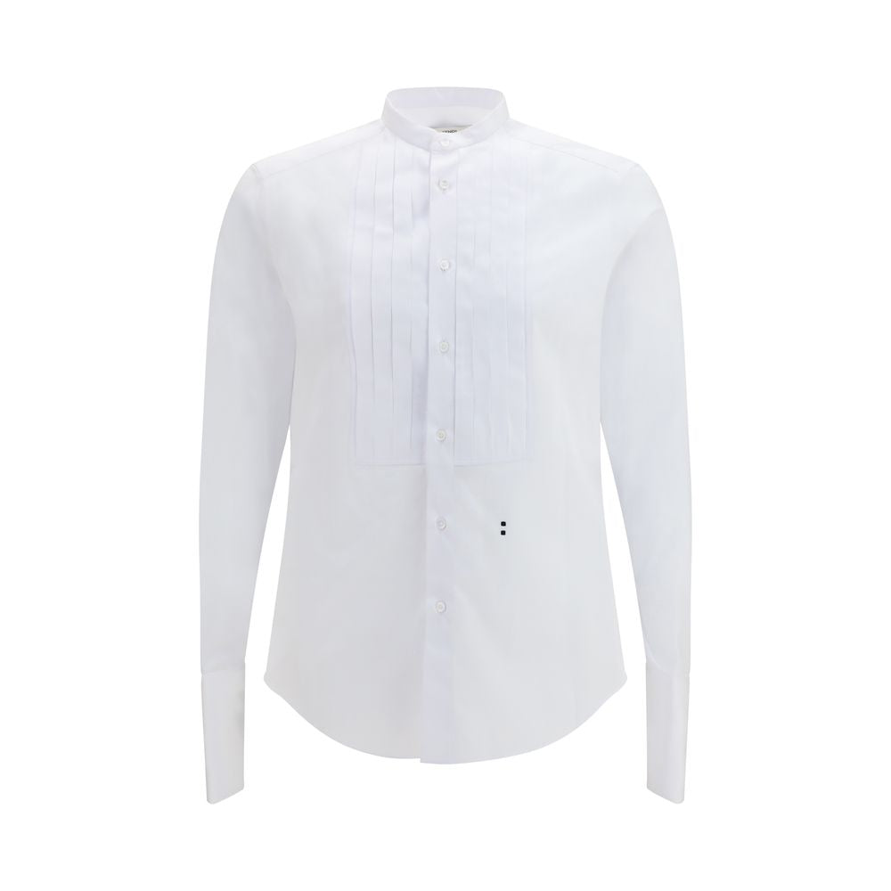 Chemise habillée Fendi en coton blanc