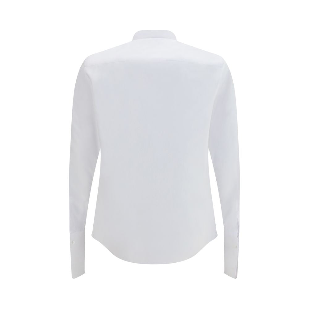 Chemise habillée Fendi en coton blanc