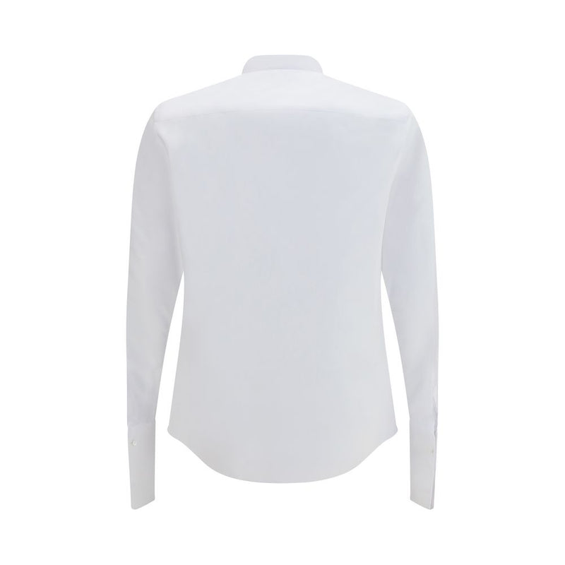 Fendi White Cotton Dress Shirt