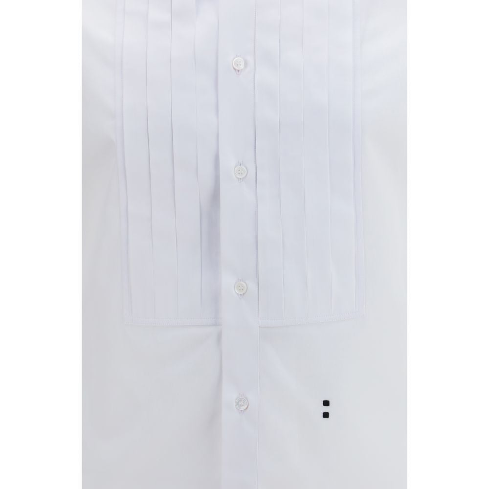 Chemise habillée Fendi en coton blanc