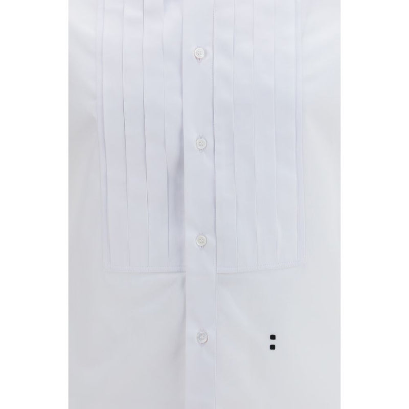 Fendi White Cotton Dress Shirt