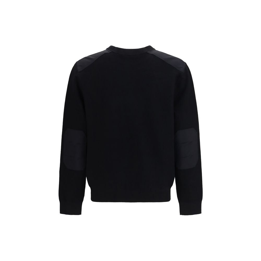 Sweat-shirt en nylon noir Moose Knuckles