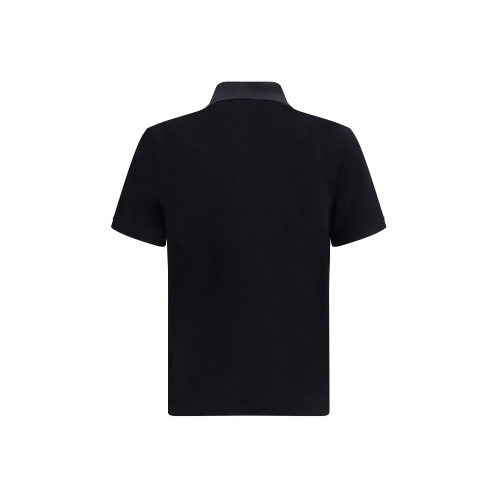 Polo Moose Knuckles en Coton Noir