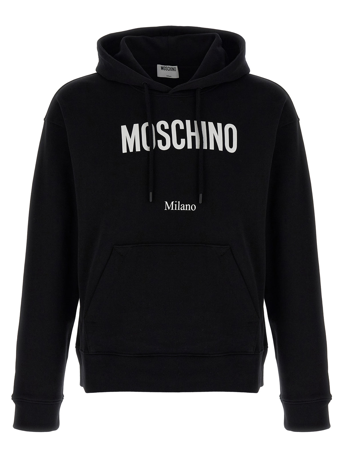 Sweat-shirt Moschino en coton noir