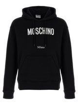 Sweat-shirt Moschino en coton noir