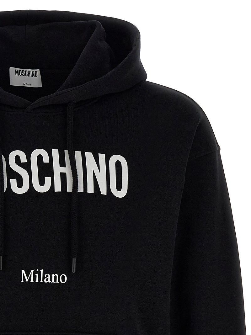 Moschino Black Cotton Sweatshirt