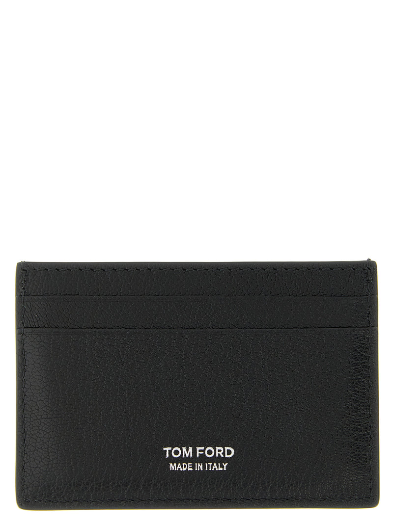 Tom Ford Black Goatskin Cardholder