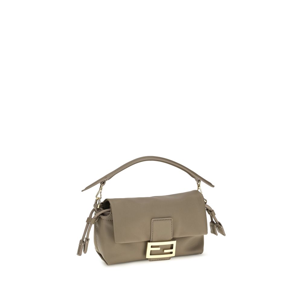 Sac bandoulière Fendi beige en agneau Ovis Aries