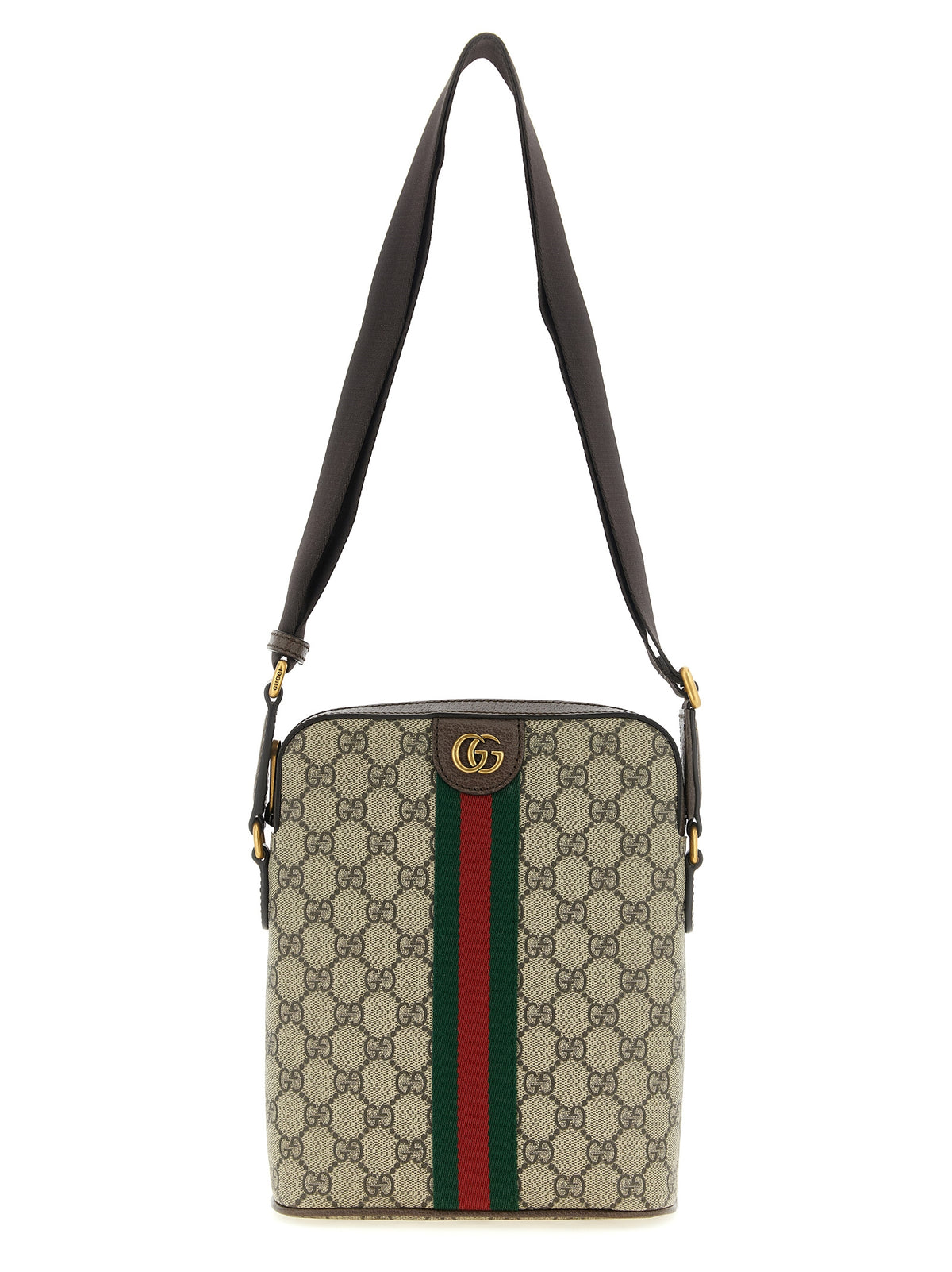Sac bandoulière Gucci beige en polyéthylène
