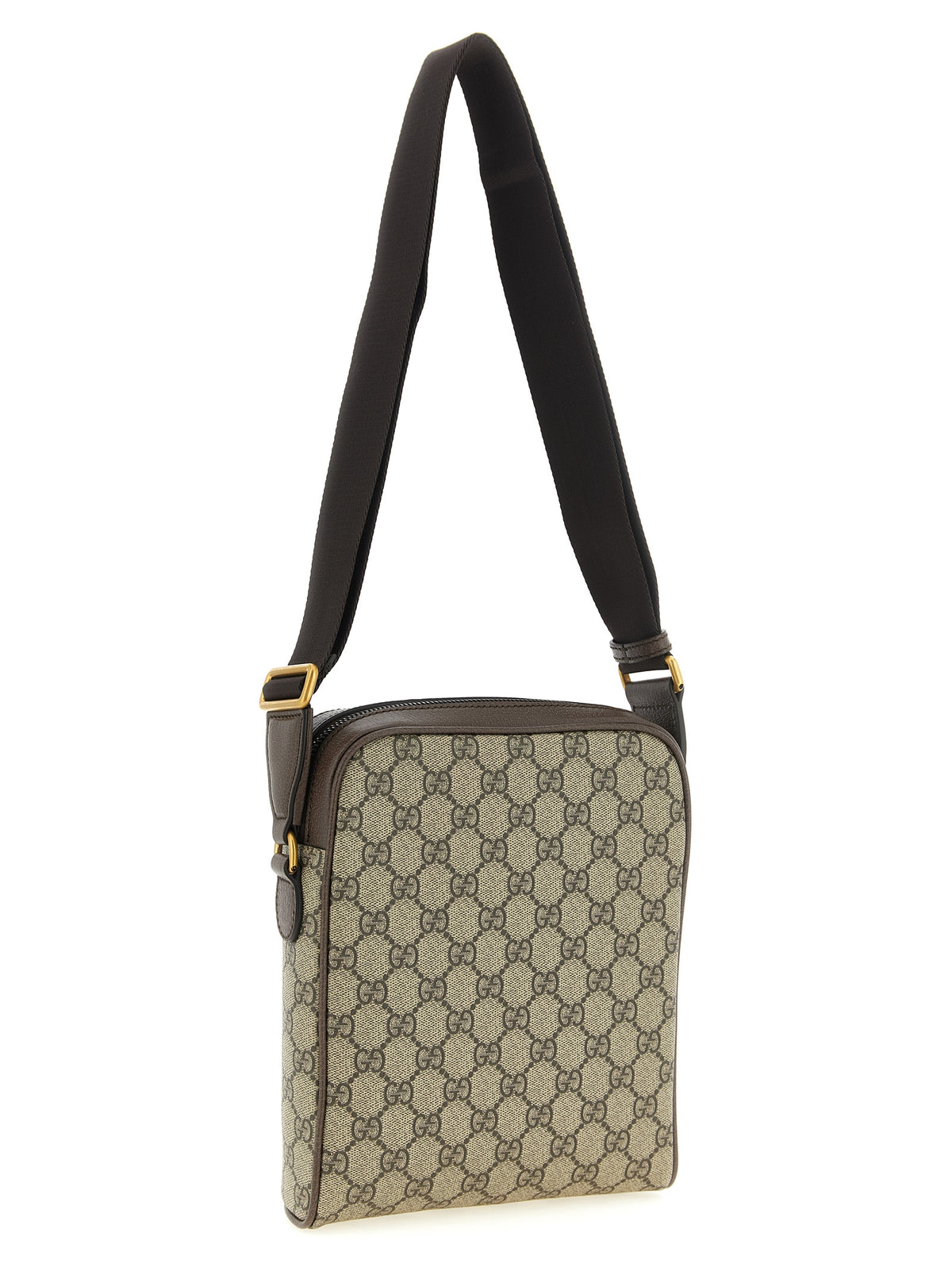 Sac bandoulière Gucci beige en polyéthylène