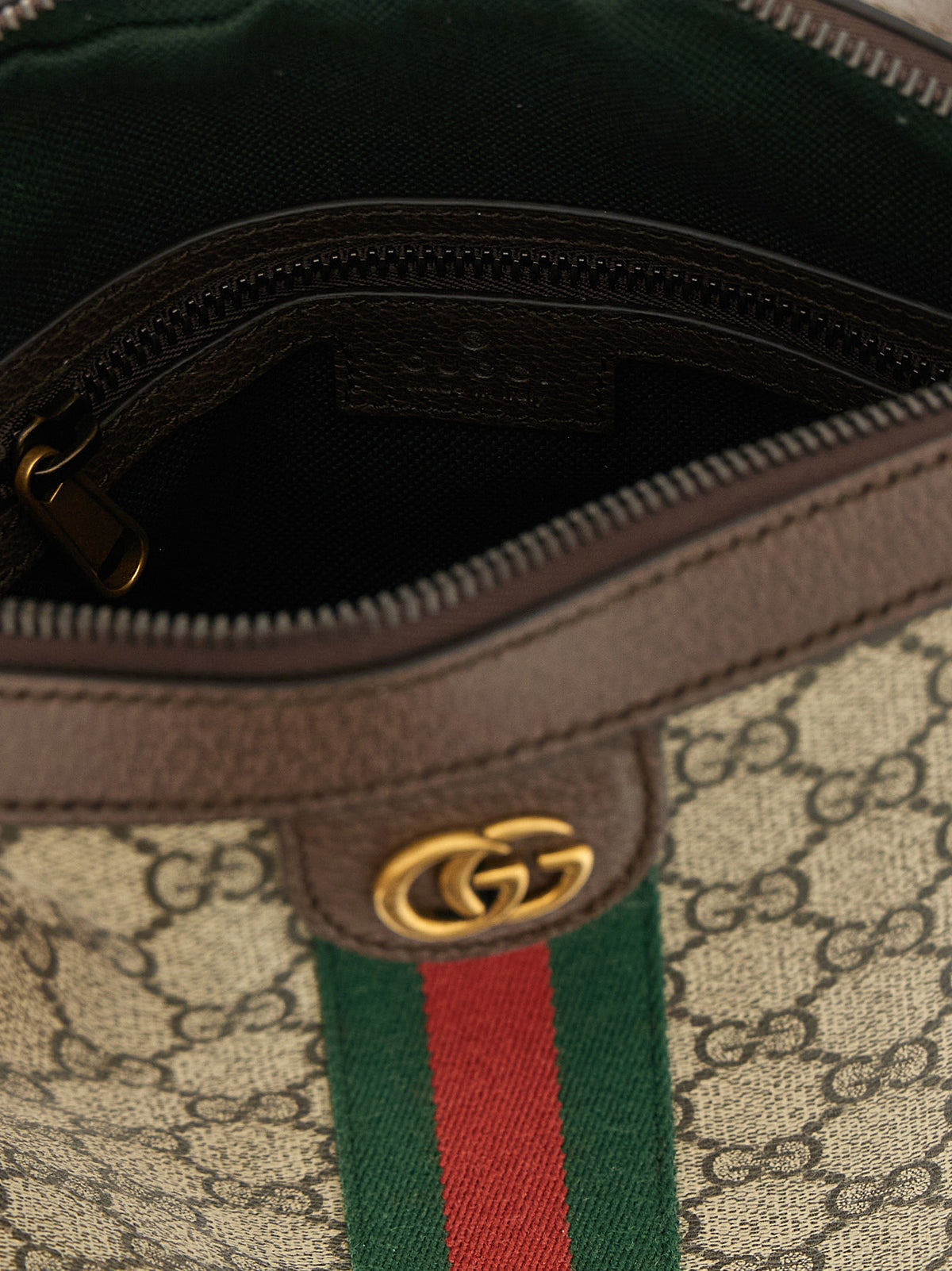 Sac bandoulière Gucci beige en polyéthylène