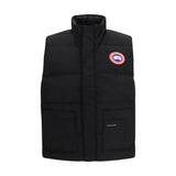 Doudoune sans manches Canada Goose noire en polyester recyclé