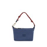 Sac porté épaule Miu Miu en coton bleu