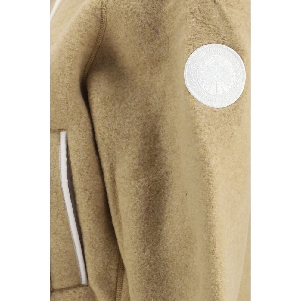 Canada Goose Blouson aviateur en laine marron Oves Aries