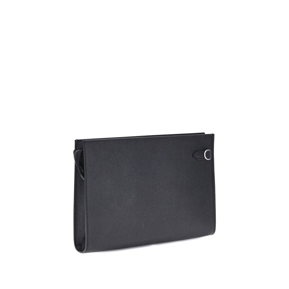 Portefeuille Valentino Garavani en Cuir de Veau Noir Bos Taurus